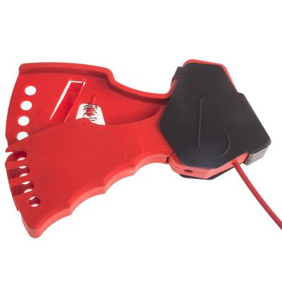 RS PRO 4-Lock Steel Squeezer Multipurpose Cable Lockout