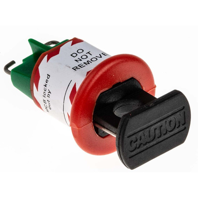 RS PRO 1-Lock PVC/Stainless Steel Conventional Miniature Circuit Breaker Lockout