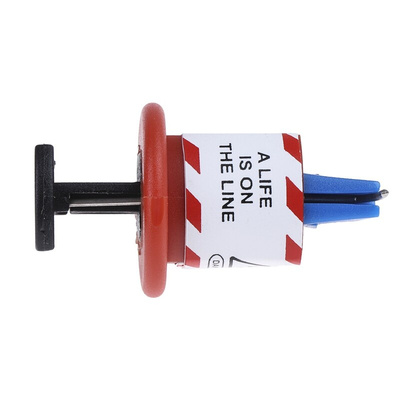 RS PRO 1-Lock PVC/Stainless Steel Conventional Miniature Circuit Breaker Lockout
