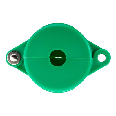 Brady Green PP Adjustable Gate Valve Lockout, 6.5mm Shackle, 64mm Attachment