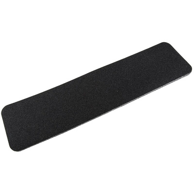 Rocol Black Anti-Slip Flooring Plastic Workfloor, Solid Finish 600mm x 150mm