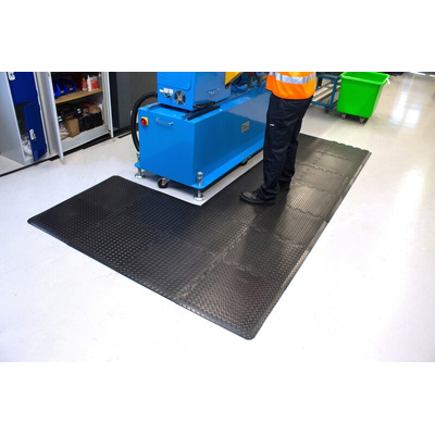 Coba Europe Deckplate Connect PVC Anti-Fatigue Mat, 50cm x 50cm x 15mm