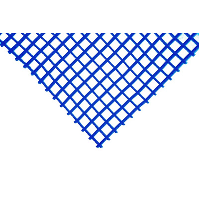 Coba Europe Blue Anti-Slip PVC Mat, Holes Finish 5m x 0.6m x 12mm