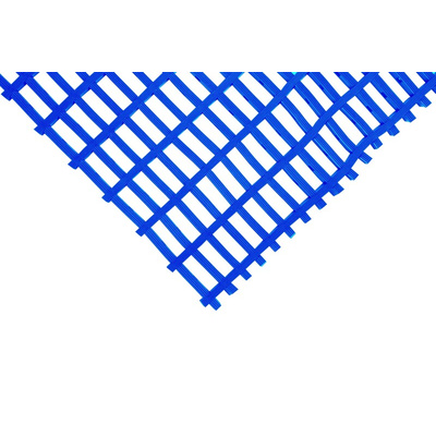 Coba Europe Blue Anti-Slip PVC Mat, Holes Finish 5m x 0.9m x 12mm