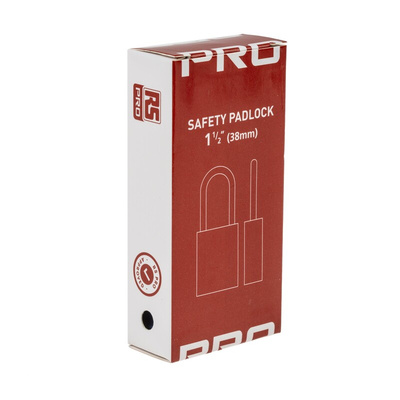 RS PRO Blue 1-Lock Nylon Safety Lockout, 6.4mm Shackle