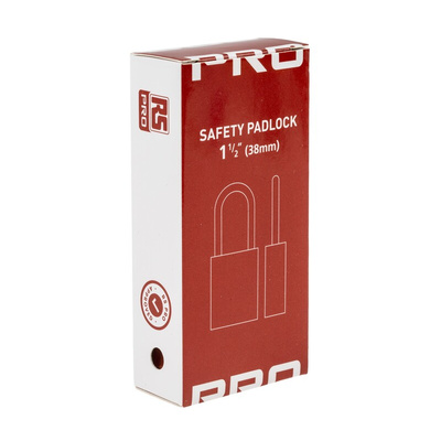 RS PRO Orange 1-Lock Nylon Safety Lockout, 6.4mm Shackle