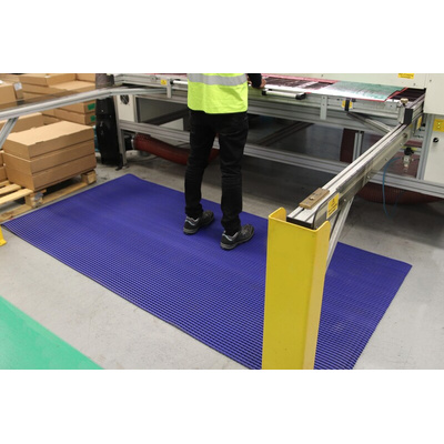Coba Europe DS02 PVC Anti-Fatigue Mat, 0.59m x 10m x 11.5mm