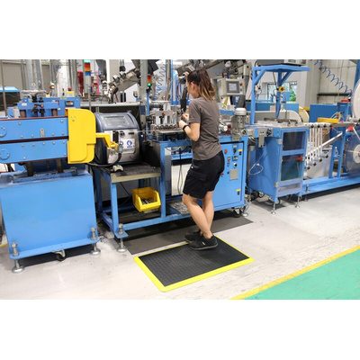 Coba Europe SED01 Anti-Fatigue Mat, 0.9m x 1.2m x 18mm