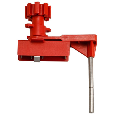 Brady Red Nylon, Stainless Steel Safety Lockout