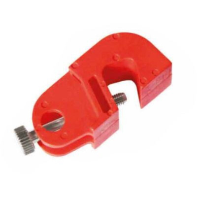 RS PRO Red 1-Lock ABS Universal Circuit Breaker Lockout