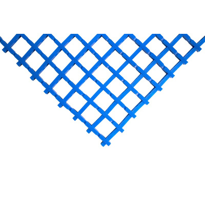 Coba Europe Blue Anti-Slip PVC Mat, Holes Finish 5m x 0.6m x 12mm