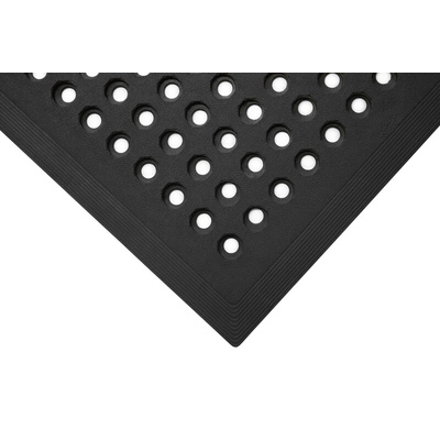 Coba Europe Worksafe Rubber Anti-Fatigue Mat, 0.9m x 1.5m x 16mm