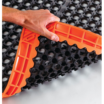 Notrax 549 100% Nitrile Rubber Anti-Fatigue Mat, 66cm x 102cm x 22mm