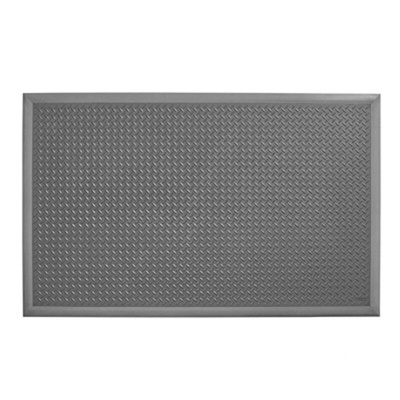 Notrax Black Anti-Fatigue Mat Nitrile Rubber Mat, Diamond Pattern Finish 163cm x 1.02m x 184mm