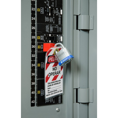 Brady Red PP Universal Circuit Breaker Lockout, 7mm Shackle, 38mm Attachment