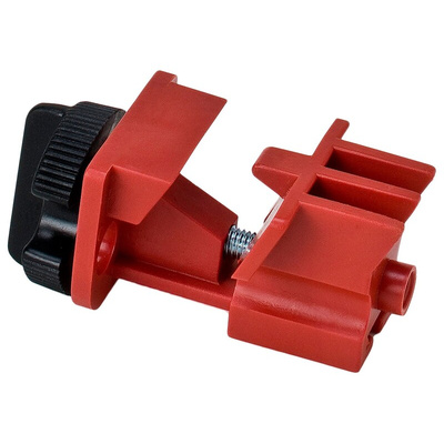 Brady Red Nylon Multi-Pole Breaker Lockout, 7mm Shackle