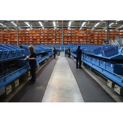 Coba Europe Orthomat Premium PVC Foam Anti-Fatigue Mat, 0.9m x 18.3m x 12.5mm