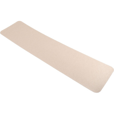 RS PRO Black Anti-Slip Flooring Polymer Mat, Solid Finish 610mm x 152mm x 0.05mm