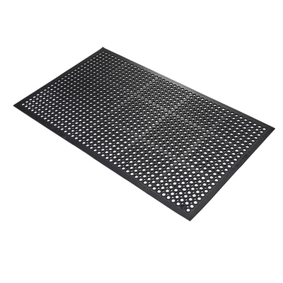 RS PRO Rampmat Rubber Anti-Fatigue Mat, 0.9m x 1.5m x 14mm