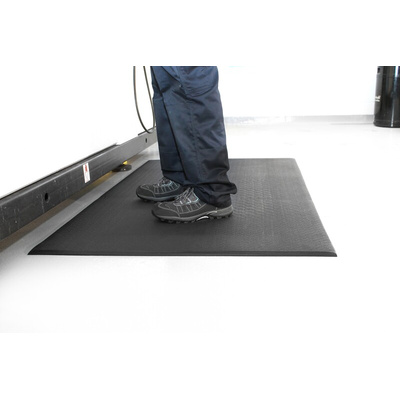 RS PRO Orthomat Lite PVC Foam Anti-Fatigue Mat, 0.9m x 1.5m x 6mm