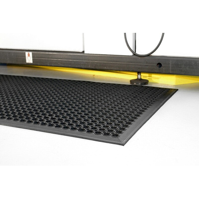 Coba Europe Rampmat Rubber Anti-Fatigue Mat, 0.8m x 1.2m x 14mm