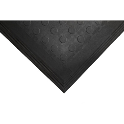 Coba Europe Black Floor Tile Edging PVC 80mm x 500mm x 5mm
