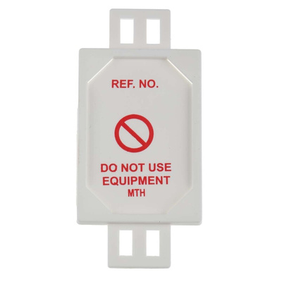 Brady Safety Prohibition Tag, English Language, 1 per Pack