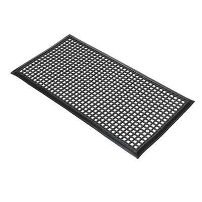 Coba Europe Entramat Anti-Slip, Door Mat, PVC Scraper, Indoor, Outdoor Use, Black, 1m 1.5m 12mm