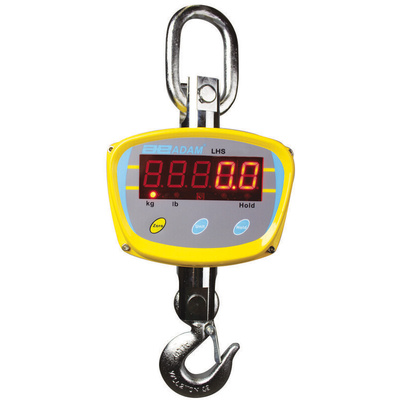 Adam Equipment Co Ltd Weighing Scale, 2000kg Weight Capacity Type G - British 3-pin, Type C - Europlug, Type I -