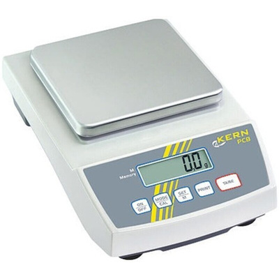 Kern Weighing Scale, 2.5kg Weight Capacity Type C - European Plug, Type G - British 3-pin, With RS Calibration