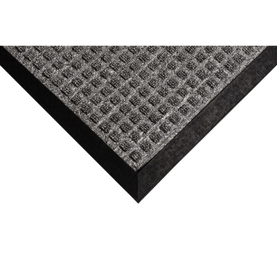 RS PRO Anti-Slip, Door Mat, Carpet, Indoor Use, Grey, 0.6m 0.9m 7mm