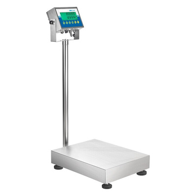 Adam Equipment Co Ltd Waterproof Weighing Scale, 150kg Weight Capacity Type G - British 3-pin, Type C - Europlug, Type