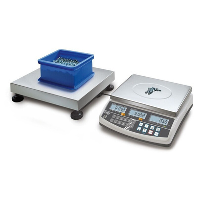 Sauter Weighing Scale, 15kg Weight Capacity Type C - European Plug, Type G - British 3-pin, With RS Calibration