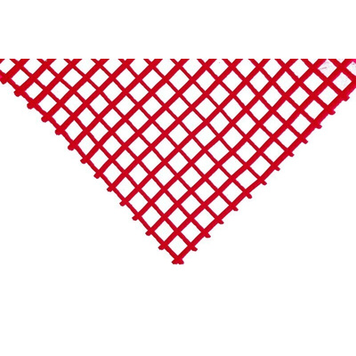 Coba Europe Red Anti-Slip PVC Mat, Holes Finish 5m x 0.9m x 12mm