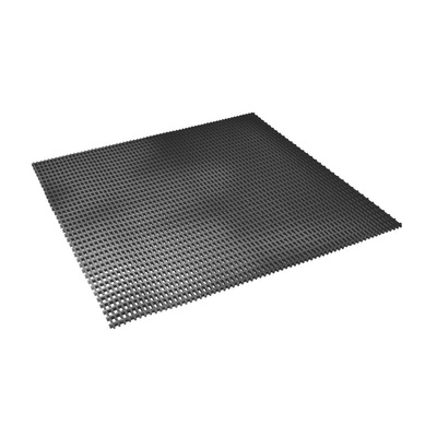 Coba Europe Black Anti-Slip PVC Mat, Holes Finish 5m x 0.9m x 12mm
