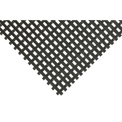 Coba Europe Black Anti-Fatigue Mat Vinyl Mat 10m x 0.59m x 11.5mm