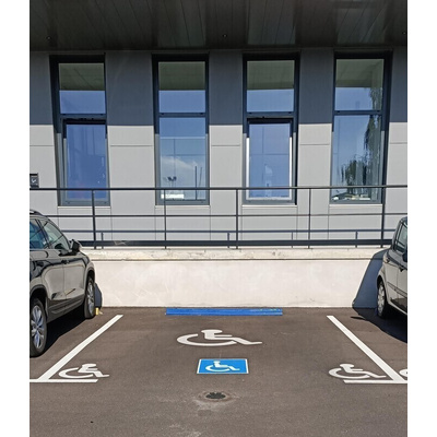 RS PRO Tactile Sign: Disability Access, Self-Adhesive Non Skid PVC, 600 x 500mm