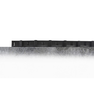 Coba Europe Black Anti-Slip PVC Mat, Holes Finish 5m x 0.6m x 12mm