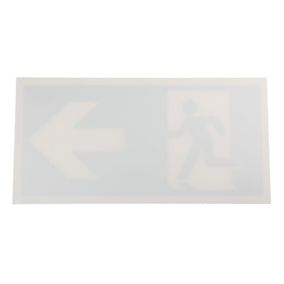 Plastic Emergency Exit Right Non-Illuminated Emergency Exit Sign