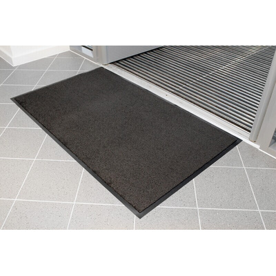 Coba Europe Entraplush Anti-Slip, Door Mat, Carpet, Indoor Use, Grey, 0.6m 0.9m 7mm