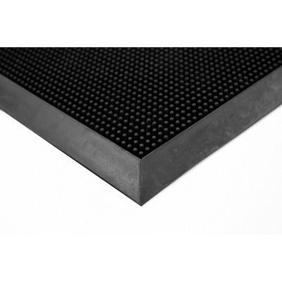 Coba Europe Fingertip Anti-Slip, Walkway Mat, Rubber Scraper, Indoor, Outdoor Use, Black, 0.8m 1m 11mm