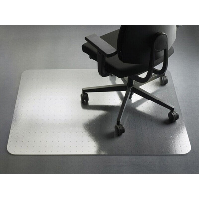 Coba Europe Clear Carpet Square Office Chair Mat x 0.9m, 1.2m x 1.8mm