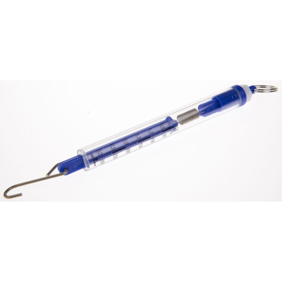 8888 Spring Balance, 10 g Resolution , Metric Scale, 3 N, 300 g Weight Capacity