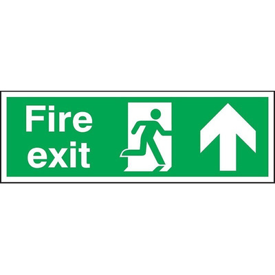 Vinyl FIRE EXIT, Fire Exit, English, Exit Sign