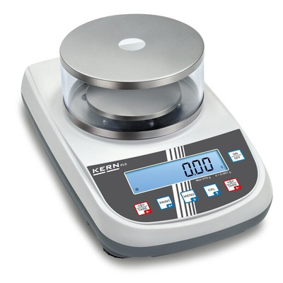 Kern Weighing Scale, 1.2kg Weight Capacity Type B - North American 3-pin, Type C - European Plug, Type G - British 3-pin