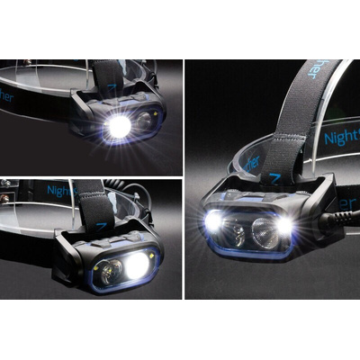 Nightsearcher LED Head Torch 800 lm, 550 m Range