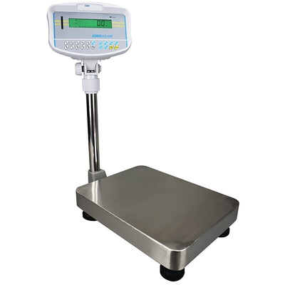 Adam Equipment Co Ltd Weighing Scale, 32kg Weight Capacity Type G - British 3-pin, Type C - Europlug, Type I -