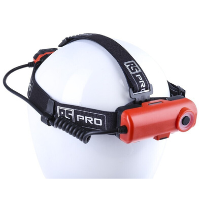 RS PRO LED Head Torch 450 lm, 100 m Range