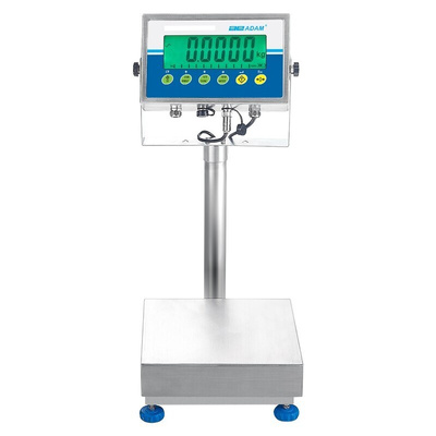 Adam Equipment Co Ltd Waterproof Weighing Scale, 8kg Weight Capacity Type G - British 3-pin, Type C - Europlug, Type I