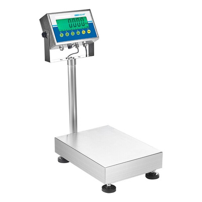 Adam Equipment Co Ltd Waterproof Weighing Scale, 75kg Weight Capacity Type G - British 3-pin, Type C - Europlug, Type I
